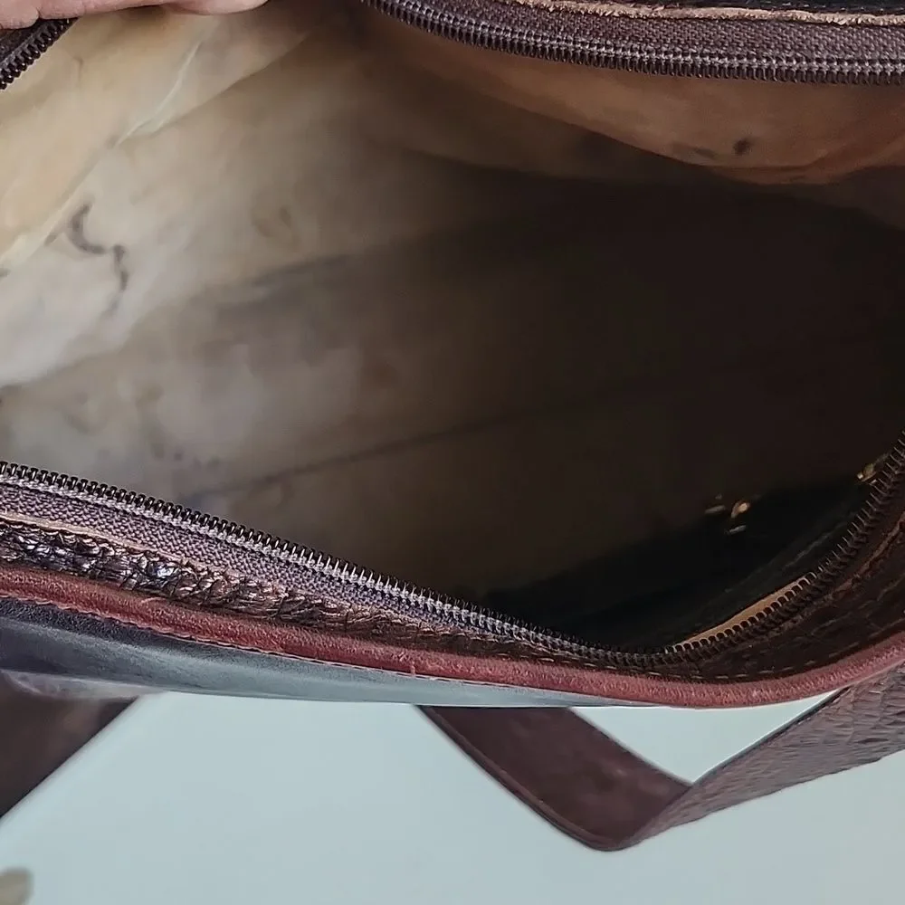 Brahmin Vintage Tuscan Timeless Elegant Coastal Cowgirl Bag - Picture 11 of 13